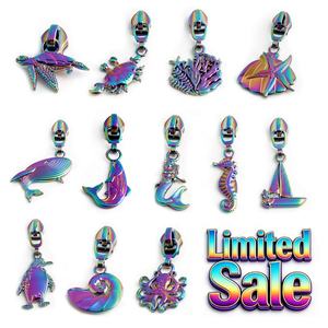 Offre Limitée : Tirettes de <span class=keywords><strong>Fermeture</strong></span> <span class=keywords><strong>Éclair</strong></span> en Nylon avec Tête Métallique Dorée et Logo, Curseurs de <span class=keywords><strong>Fermeture</strong></span> <span class=keywords><strong>Éclair</strong></span> pour Sacs/Vêtements - Product Image 1