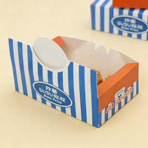 Caja de Embalaje Personalizada para Comida para Llevar, Caja para Hamburguesas, Palomitas de Maíz, Trozos de Pollo, Pollo Frito, Caja de Alimentos Desechable, Boîte Alimentaire - Product Image 4