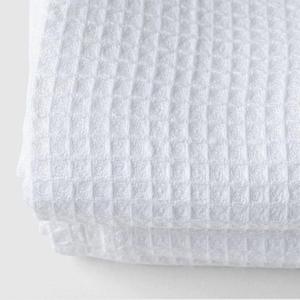 Commercio all'ingrosso bianco bianco sublimazione sublimazione asciugamano da cucina con il modello di cialda per fai da te stampa a caldo sublimazione termica bianco asciugamano sportivo - Product Image 3