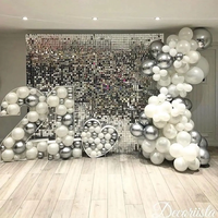 Rideau à paillettes scintillantes de 2m pour la zone photo, fond de scène, mariage, fête d'anniversaire, baby shower, décor de Photozone