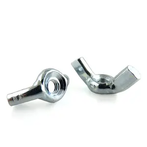 China Manufacturer M4 Carbon Steel Zinc Plated Butterfly Wing Nut