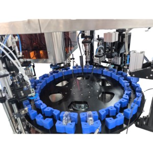 High-Speed Rotary <strong>Bottle</strong> Filling <strong>Capping</strong> <strong>Machine</strong> for Perfume <strong>Bottles</strong> Vials Juice Milk 2000bph Capacity for Beverages Water Cans - Product Image 4