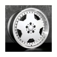 Jantes en alliage GPW 5x112 17 18 pouces pour voitures particulières 8J 9.5J à déport profond pour jantes Mercedes W140 W201 W126 W124