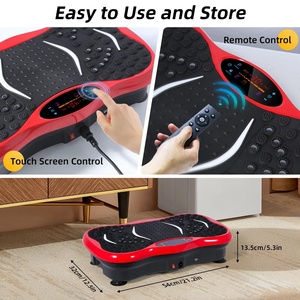 Plataforma Vibratoria con Terapia Magnética para Ejercicio y Fitness, Máquina de Masaje por Vibración - Product Image 4