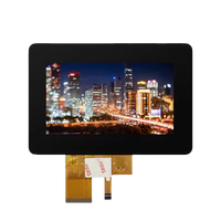 Layar LCD IPS TFT 4,3 Inci 480x272 Antarmuka RGB Layar Sentuh Modul Tampilan Kontrol Industri