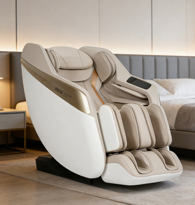 Silla A3233-2 Moderna de Lujo con Tapicería de Cuero PU, Airbag, Shiatsu Inteligente 4D para Uso Doméstico, Silla A3233-2 - Product Image 1