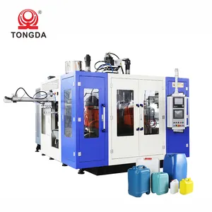 TONGDA HSll 12L автоматическая машина для выдувного формования пластиковых Штабелируемых бутылок HDPE с двойной станцией