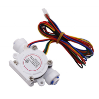Débitmètre miniature à effet Hall 2/3 points, combinant TDS, température et débit, pour distributeur d'eau