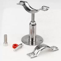 Support de tuyau réglable en acier inoxydable 304 316 de qualité alimentaire KQ Factory
