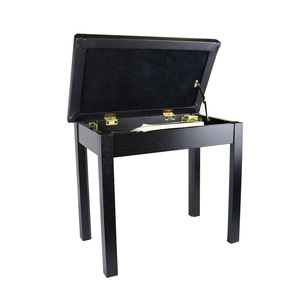 <strong>Piano</strong> <strong>Stool</strong> Household Wooden <strong>Piano</strong> Bench <strong>with</strong> Bookcase Single Practice Bench Large Capacity <strong>Storage</strong> Thickened Iron Frame - Product Image 5