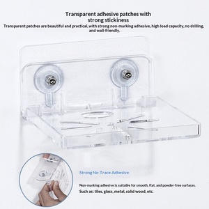 ตัวยึด<span class=keywords><strong>กล้อง</strong></span>แบบ<span class=keywords><strong>ติด</strong></span>ผนังพร้อมดีไซน์ทรงครึ่งวงกลมขนาดเล็กสำหรับแขวนชั้นวางและตะกร้า - Product Image 5