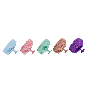Brosse de massage corporelle antimicrobienne en silicone intégral multicolore pour homme et femme, idéale pour le bain et la douche – Cadeau promotionnel - Product Image 5