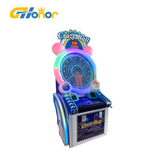Electronic Press Button Coin Operated Ticket Game Number Gravity-pick Lotto Machine Bingo Lottery Crazy Balls Game