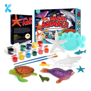 Vinyle 3d à faire soi-même, peinture d'art d'océan et artisanat, bricolage, dessin lumineux magique, création de figurines en résine, jouet de coloration - Product Image 1