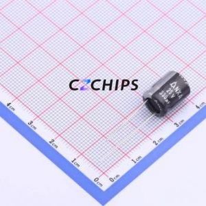 Condensador Electrolítico de Aluminio NXA25V330M10*12.5 LO de Montaje Pasante, D10xL12.5mm 330uF 20% 25V 865mA-100kHz - Product Image 1