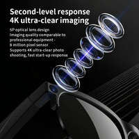Lunettes Intelligentes IA V821+JL7018 Semi-Cerclées 4 Go 8M Vidéo 1080P Batterie 200 mAh Chargement Magnétique Mat/Brillant