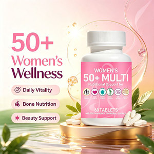 Compresse Multivitaminiche per Donne 50+ per Occhi, Ossa, Energia, Sistema Immunitario e Supporto <span class=keywords><strong>Cerebrale</strong></span>, <span class=keywords><strong>Invecchiamento</strong></span> Sano, Integratore Alimentare OEM - Product Image 5