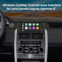 Interface sans fil CarPlay Android Auto pour Land Rover Jaguar Harman Système 8 pouces Contrôle complet OEM pris en charge