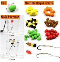 Appâts pour carpes en gros, leurre 8 mm Zig Rig, cylindre en mousse, appât pour la pêche à la carpe, bouillettes en mousse, pop-ups, hameçons, marron rouge, accessoires de pêche