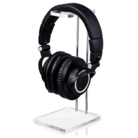 Support de casque en acrylique, support de casque de bureau, accessoires de casque de jeu