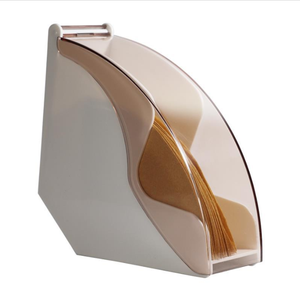 핫 셀러 2025 아크릴 커피 필터 홀더, 방진 커버가있는 커피 필터 박스, 가정/커피 숍용 필터 페이퍼 홀더 - Product Image 1