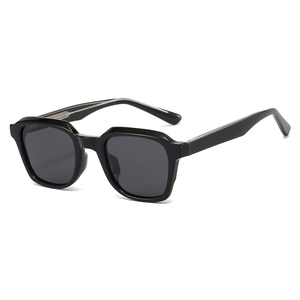 Gafas de Sol Polarizadas Negras para Hombre, Gafas de Sol de Diseñador de Plástico 2026 para Mujer, Gafas de Sol Cuadradas de Lujo con Protección UV - Product Image 1
