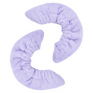 Protège-patins de hockey sur glace / Protège-patins de hockey sur glace en microfibre violette respirante de qualité supérieure, souples et confortables - Product Image 2