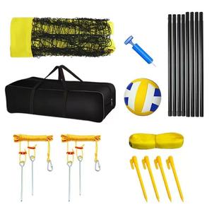 <span class=keywords><strong>Set</strong></span> da Beach Volley Portatile con Rete Regolabile in <span class=keywords><strong>3</strong></span> Altezze, in Metallo Resistente e Durevole, Personalizzabile con Logo, per Esterni - Product Image 2