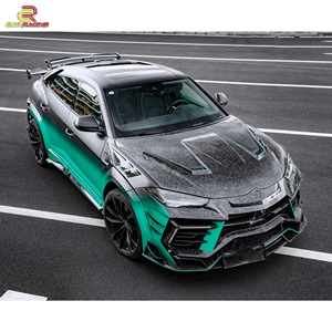 Kit carrosserie complet en fibre de carbone MSY Mansori Gen 3 pour <span class=keywords><strong>Lambo</strong></span> URUS, comprenant jantes, pare-chocs, capot, ailes, spoiler et échappement. - Product Image 6