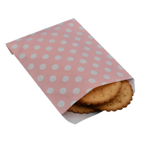Sac d'emballage en papier personnalisable pour biscuits, chips et pain