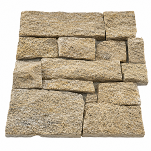 Tiger Skin Yellow Rustic Split <b>Stone</b> Veneer Block Wall Cladding Natural Culture <b>Stone</b> - Product Image 3