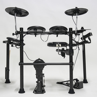 China Factory Hot Sale Cheap PriceIRIN 5 Drums 3 Cymbals Portable Silicone Electronic Drums Set Professional Electronic Drum Kit