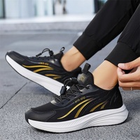 Chaussures de course unisexes à lacets avec coussin magnétique, haute élasticité, antidérapantes, respirantes, doublure en coton, prêtes pour le printemps/l'hiver