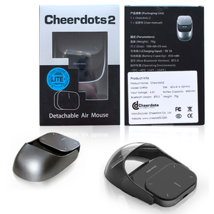 Cheerdots <span class=keywords><strong>เมาส์</strong></span> AI 2เครื่องอัจฉริยะ, ทัชแพดพูดปากกาไร้สายถอดออกได้เมาส์สามในหนึ่ง<span class=keywords><strong>เมาส์</strong></span>สำหรับเล่นเกมสำนักงานแล็ปท็อป - Product Image 1