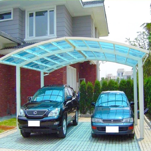 Vente en gros 23FT X 46FT <span class=keywords><strong>Garage</strong></span> en métal style populaire <span class=keywords><strong>Toit</strong></span> <span class=keywords><strong>plat</strong></span> Abri extérieur en métal Garages et remises de jardin - Product Image 4