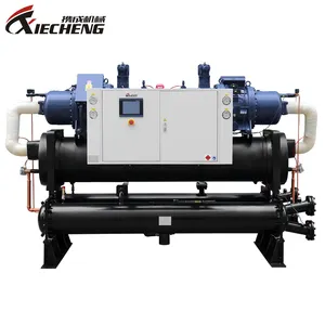 180HP Water Cooled Screw Chiller with Inverter with R407C refrigerent