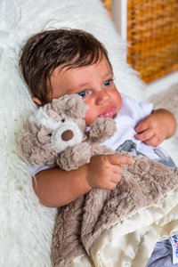 Masques personnalisés pour bébé, en peluche, couverture de sécurité, pour nouveau-né, animaux, personnalisés - Product Image 2