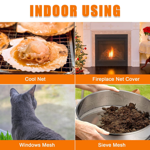 Lưới 150 304 thép không gỉ Cửa sổ lưới màn hình lưới kim loại dệt lưới tấm lưới để bảo vệ bụi nổi - Product Image 6