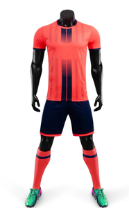 Maillot de football personnalisé par sublimation, séchage rapide, manches courtes, uniforme d'équipe, kit sportif - Product Image 4