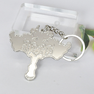 Fabricantes de Llaveros al por Mayor, Diseño Personalizado, Llavero con Nombre y Logotipo Personalizados, Llavero de <span class=keywords><strong>Metal</strong></span> Esmaltado de Moda - Product Image 2