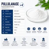 Enzyme Pullulanase pour la production de sirop de maltose à haute concentration dans l'industrie de la transformation de l'amidon