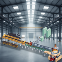 Four à arc électrique horizontal à charge continue avancé et économe en énergie pour la production d'acier