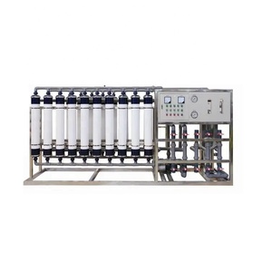 Purificador de agua de pozo subterráneo de Río 50 T/H 220V Sistema de ultrafiltración UF con motor de bomba Garantía de un año de PLC-1 - Product Image 1
