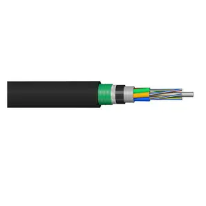 מחתרת סיבים אופטי כבל כפול משוריין loose צינור cat6 utp sftp הפצה GYTA53