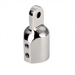 Accesorios para Toldos de Acero Inoxidable 316 de 22 mm con Tapa Doble Lisa, Directo de Fábrica, para Uso Marino - Product Image 4