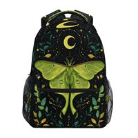 Mochila Escolar con Estampado de Gato en Acuarela y Logotipo Personalizado al por Mayor, Linda Mochila de Animales para Adolescentes, Unisex, con Cierre, para Viajes