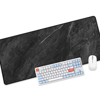Tapis de souris écologique sans caoutchouc 600x300x4mm, tapis de calendrier, logo personnalisé imprimé par sublimation, vierge, raccourcis de bureau, stock