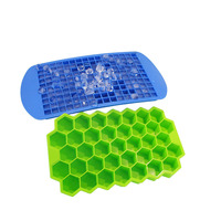 Moules à glaçons en silicone faciles à démouler, réutilisables, de qualité alimentaire, 160 grilles, forme carrée, accessoires de cuisine