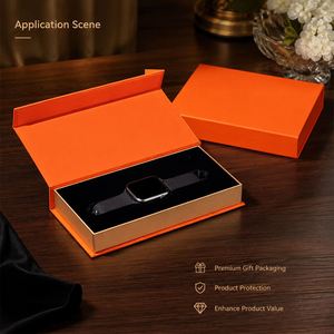 Boîte en carton ondulé de haute qualité, résistante aux chocs, de luxe, durable, avec impression de logo sur mesure pour les montres et les produits électroniques - Product Image 3