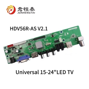 Placa PCB Universal para TV JHT, Mejor Precio de Fábrica, para Televisores de Menos de 42 Pulgadas, <span class=keywords><strong>HDV</strong></span>-V56R-AS V59, Kit de Accesorios para TV, Placa Base LED - Product Image 4